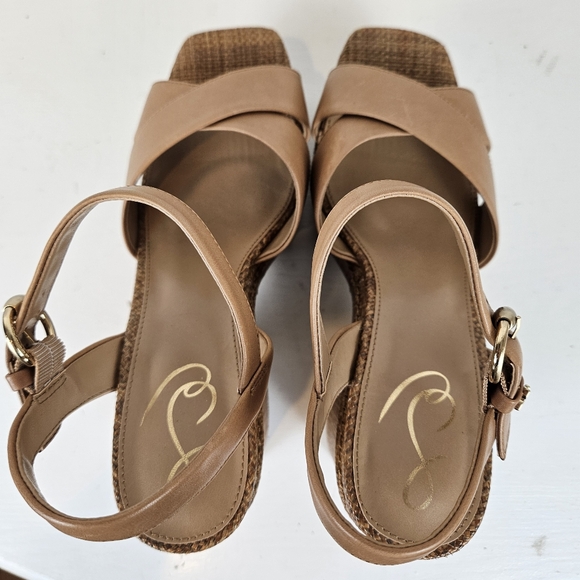 Women's Trianna Strappy Espadrille Platform Sandals Buckle - Picture 6 of 12